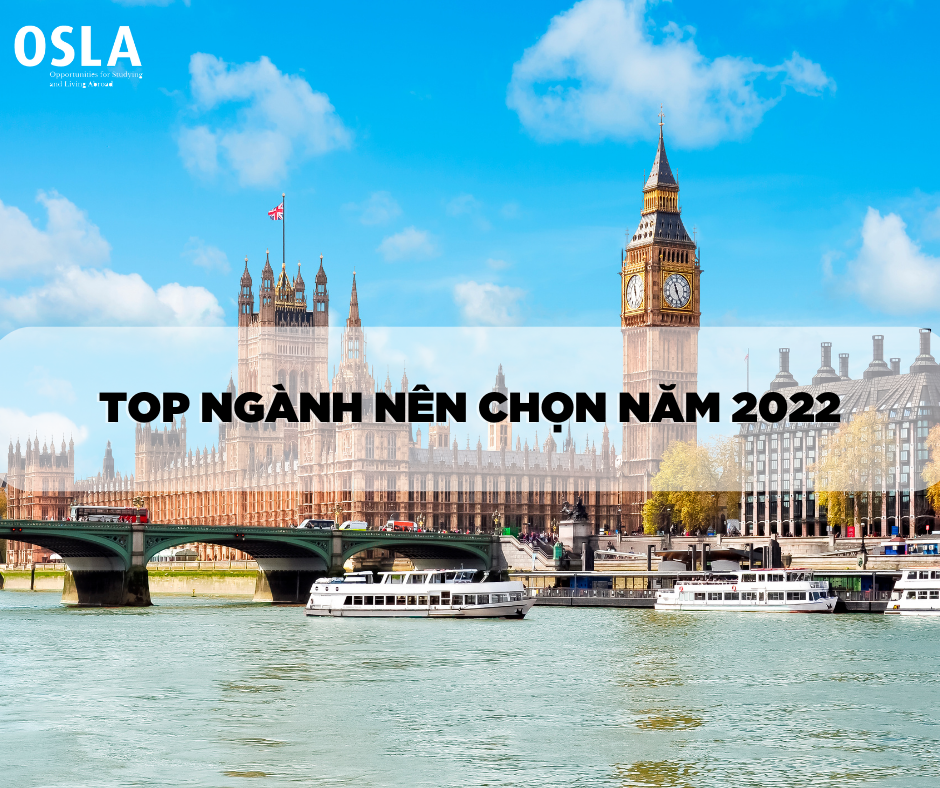 [Du học Anh] Top ngành nên chọn năm 2022